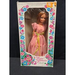 Creata Flower Princess Laurelle Vintage 11 1/2" Doll 1982 Doll - No 1001